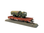 Marklin46955 Платформа с грузовиком type 5t mil gl (4x4) truck German Federal Army 1/87