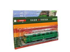 ВЛ60К — первый советский магистральный электровоз из журнальной серии "Наши Поезда" (Modimio),1/87