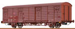 Brawa49903 Крытый грузовой вагон GBS 258 DB AG Ep.IV H0