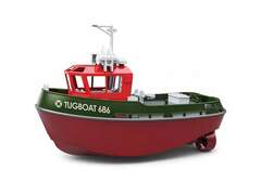 3800-G Р/У Буксир Heng Long Tugboat (зеленый) 2.4G 1/72 RTR