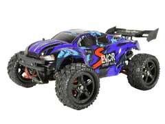 RH1665UPGV2-BLUE Р/У Трагги Remo Hobby S EVO-R Brushless UPGRADE V2.0 (синяя) 4WD 2.4G 1/16 RTR