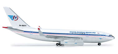 Herpa518628 Модель Самолета Ilyushin IL-96-300 Domodedovo Airlines 1/500