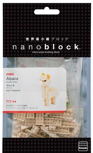 NBC_008 Nanoblock Альпака