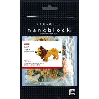 NBC_057 Nanoblock Лев