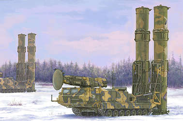 Trumpeter09518 Модель для сборки: ЗРК Russian S-300V 9A82 SAM 1/35