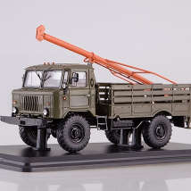 SSM1195 Масштабная модель: Бурильная машина БМ-302 (66),хаки 1/43