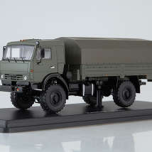 SSM1320 Масштабная модель: КАМАЗ-4350 4х4 Мустанг (с тентом) 1/43