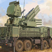 Trumpeter01061 Модель для сборки: ЗРК Russian 72V6E4 Combat Unit of 96K6 Pantsir-S1 ADMGS 1/35