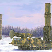 Trumpeter09518 Модель для сборки: ЗРК Russian S-300V 9A82 SAM 1/35