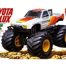 Tamiya17009 Машинка-конструктор. Автомобиль Toyota Monster Racer Jr. с электромоторчиком 1/32